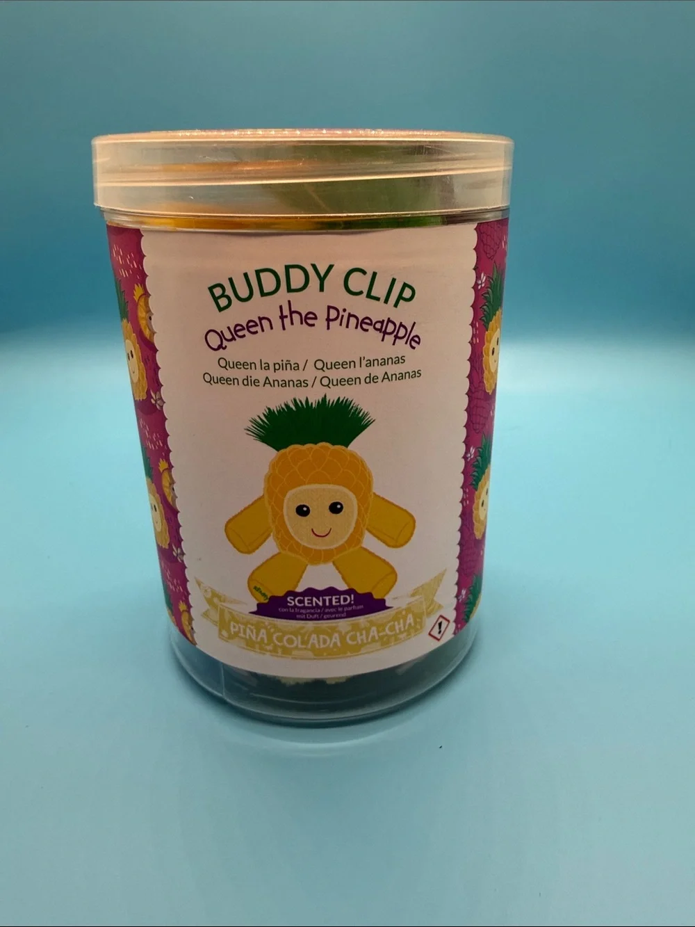 Scentsy Queen the Pineapple Buddy Clip – Piña Colada Cha-Cha